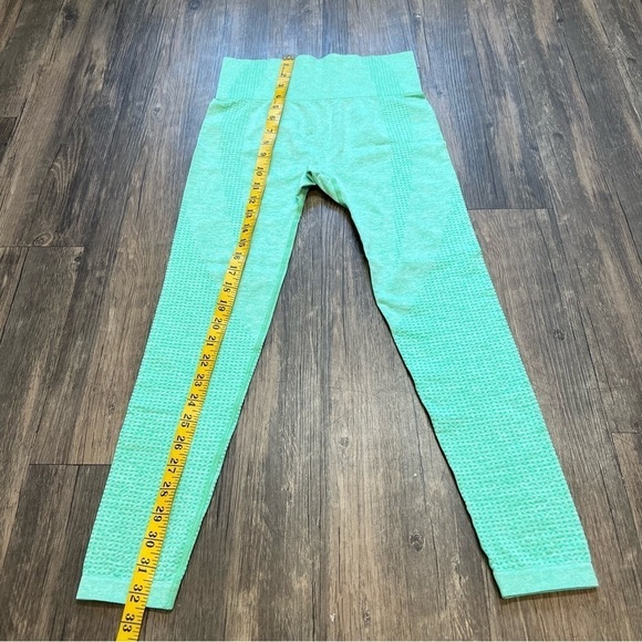 NWT Women’s Lime Green High Waist Compression Leggings Size S - Picture 9 of 9